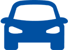 Car icon symbolizing great vehicle selection.